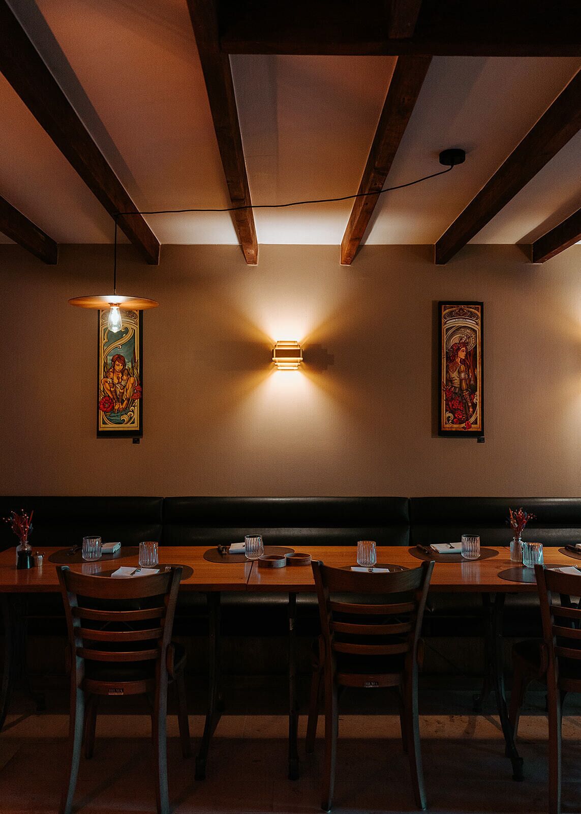 regional cuisine, garden views