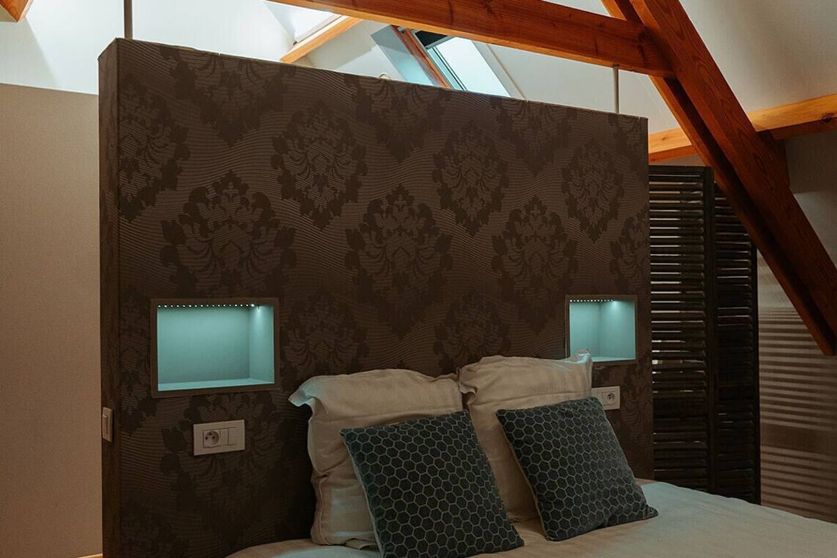 familiekamer - 1 dubbel 160cm  | 1 bedroom, in-room safe, desk, soundproofing