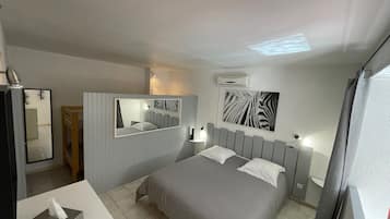 Appartement, 2 slaapkamers, keuken, op benedenverdieping | Een kluis op de kamer, gratis wifi, beddengoed