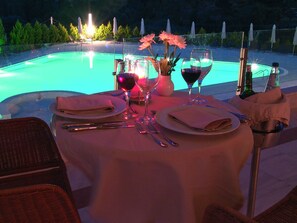 Dinner served - Dekelia Hotel (Acharnes)