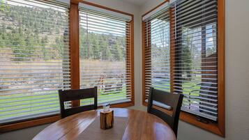 Suite (1 Bedroom Full Kitchen River Level) | 1 bedroom, pillowtop beds, individually decorated