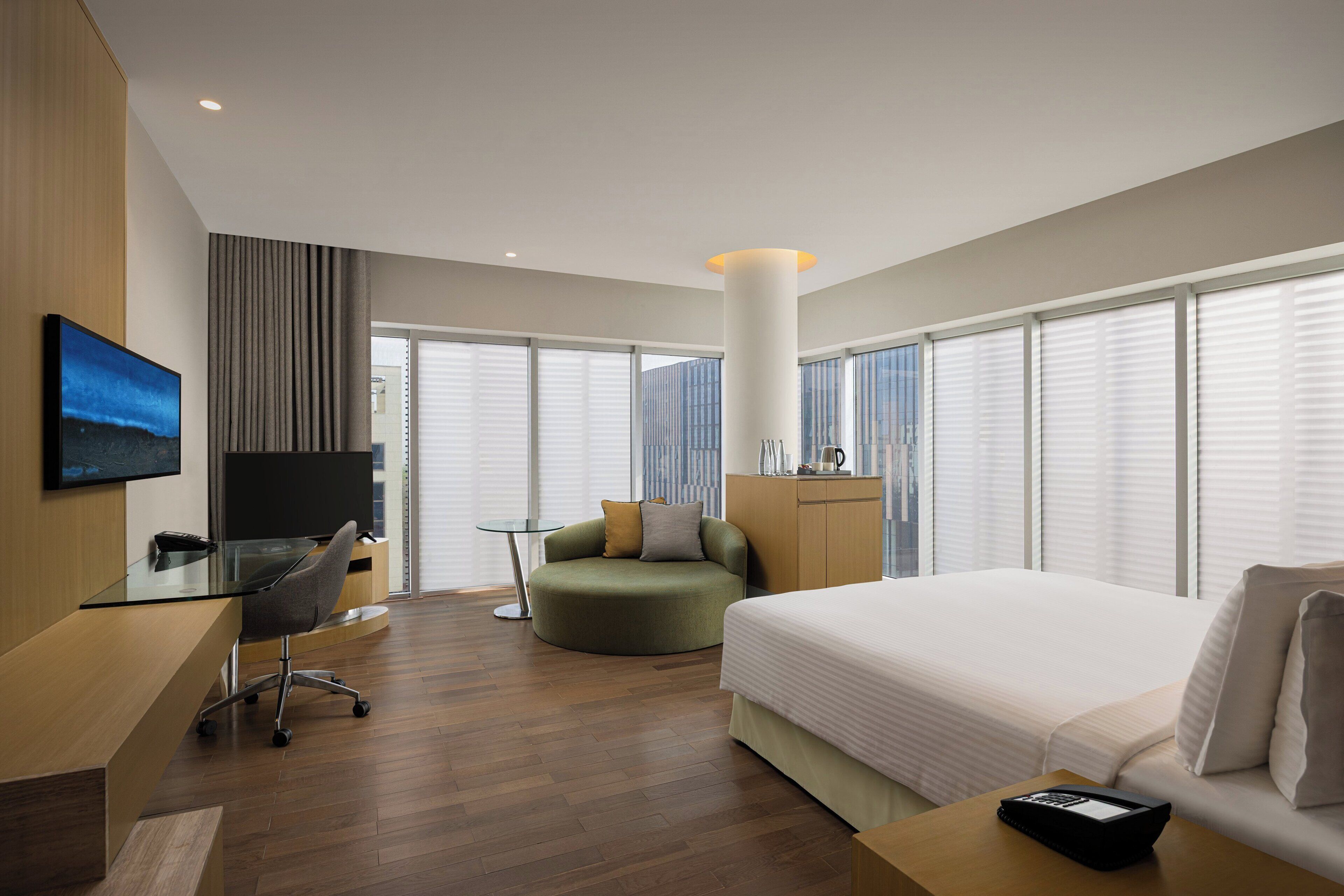 Suite, 1 King Bed, Non Smoking | 1 bedroom, premium bedding, minibar, in-room safe