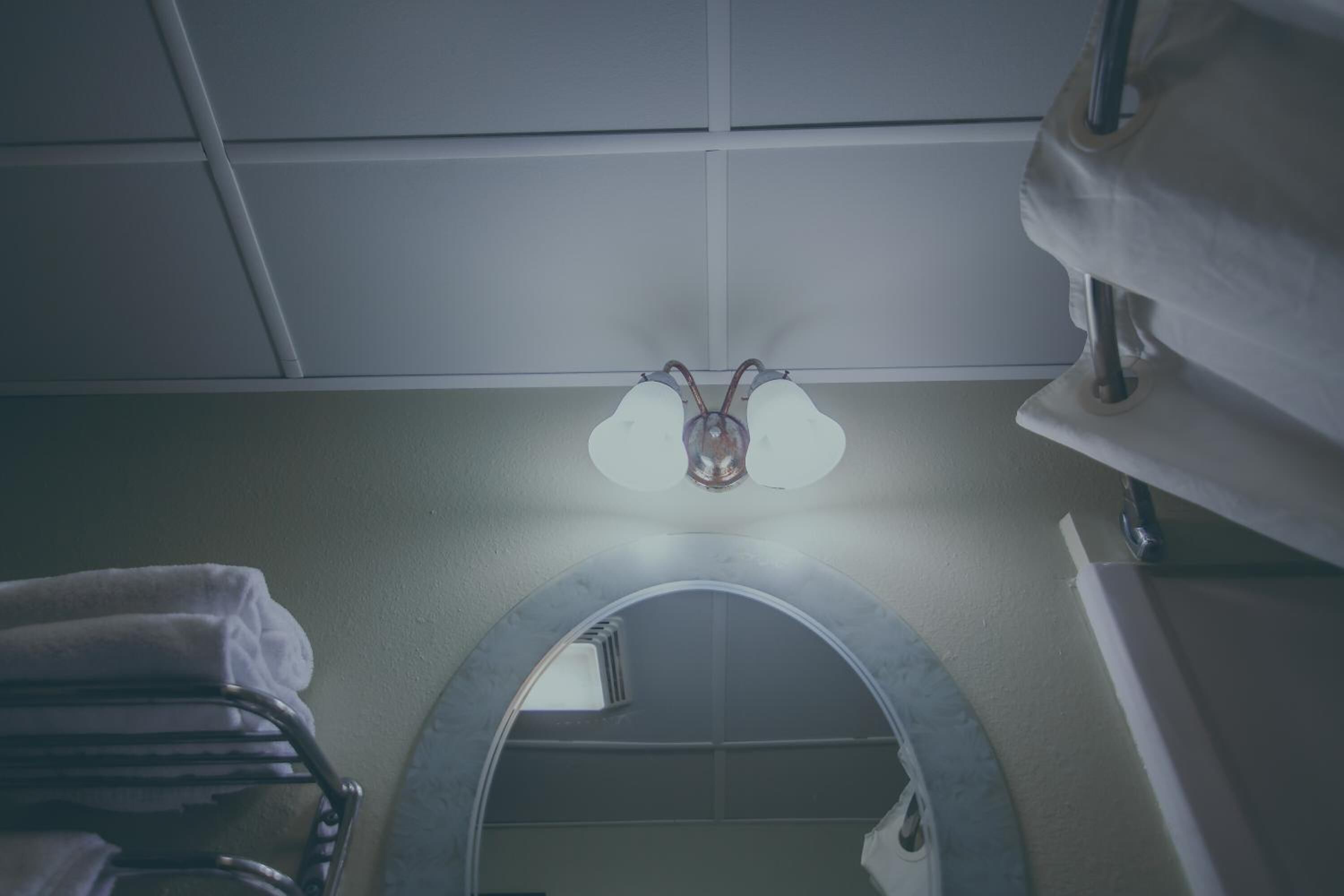 combined shower/bathtub, free toiletries, hair dryer, towels