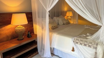 Hochwertige Bettwaren, Minibar, kostenloses WLAN, Bettwäsche
