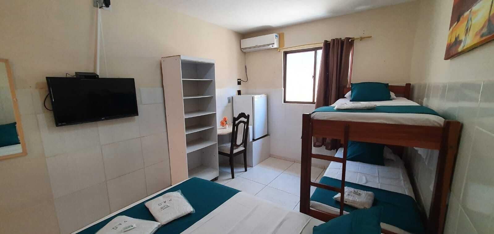 standard quadruple room | minibar, desk, blackout curtains, iron/ironing board