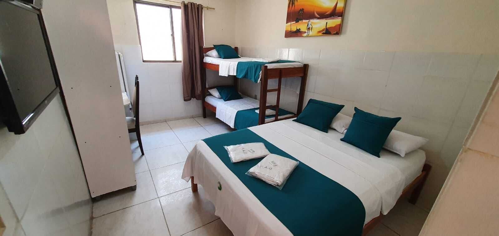 standard quadruple room | minibar, desk, blackout curtains, iron/ironing board