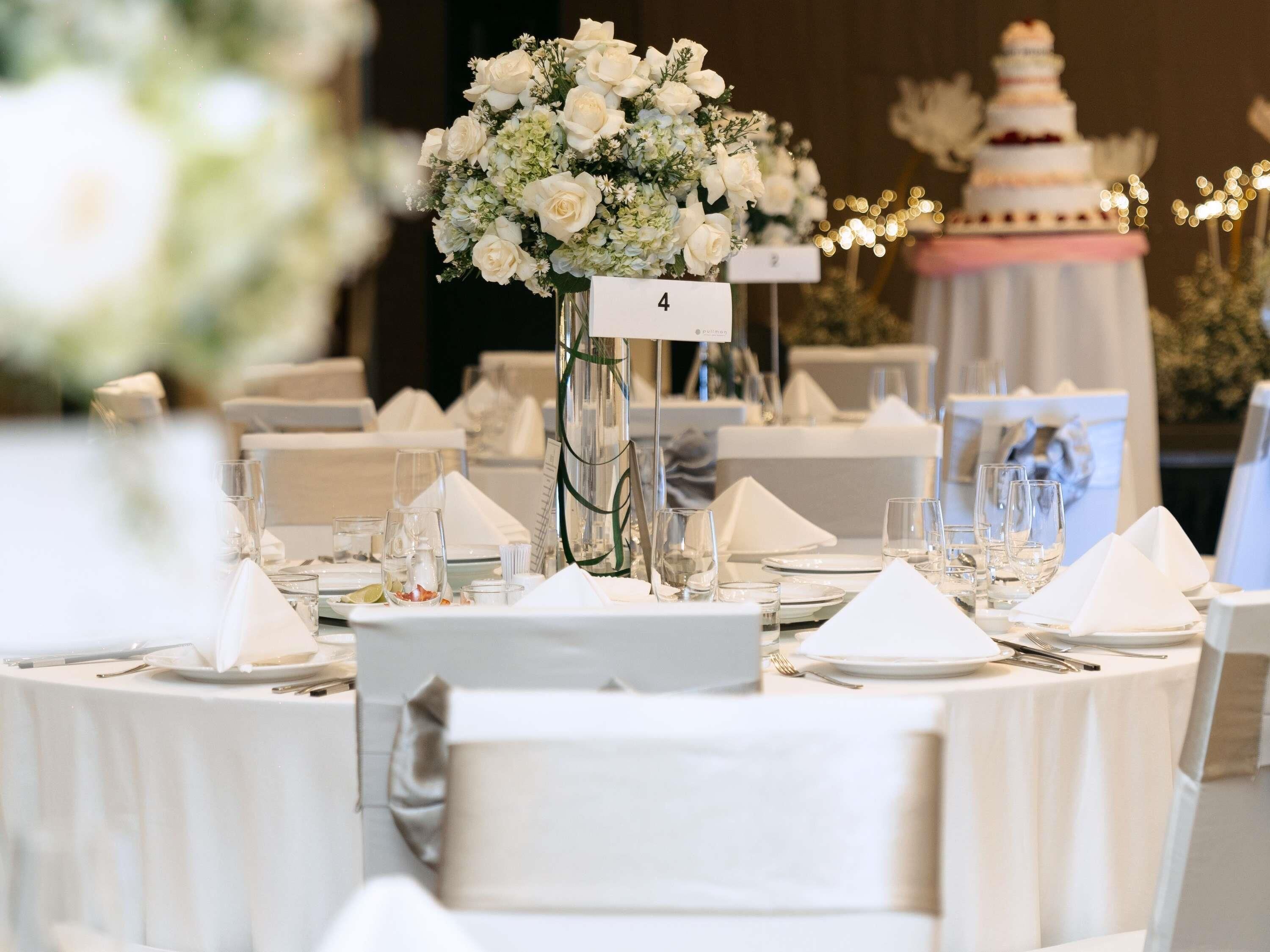 Indoor wedding
