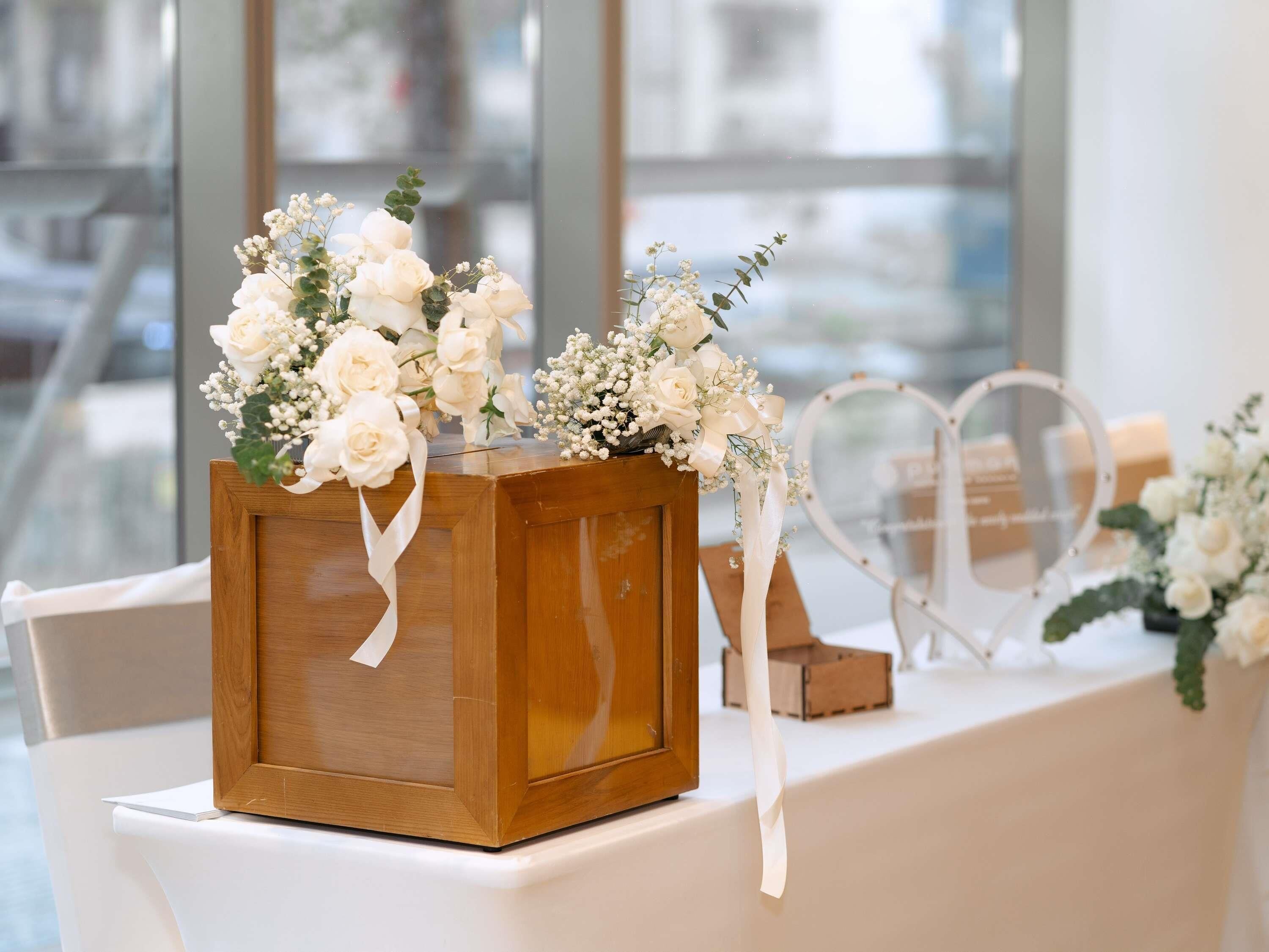 Indoor wedding