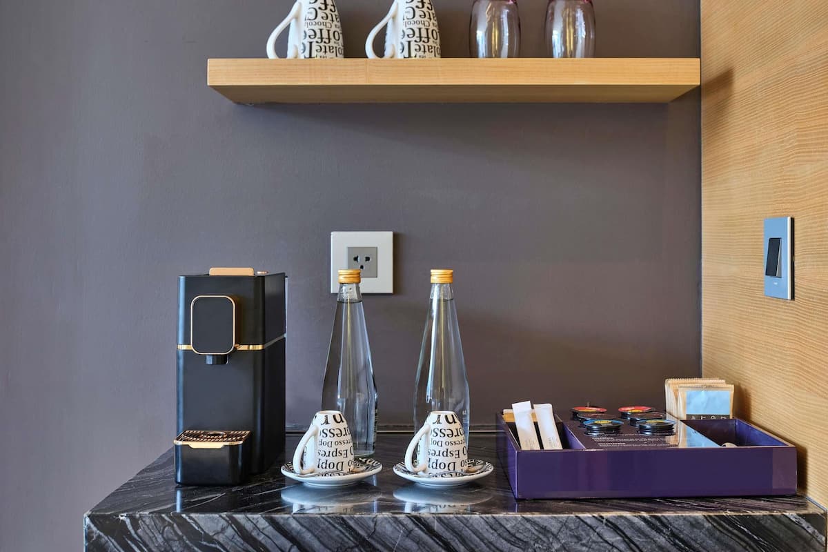 1 bedroom, free minibar items, in-room safe, desk
