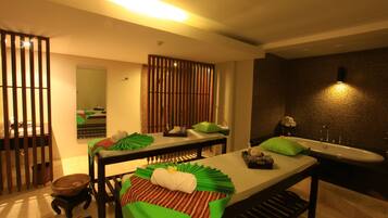 Body treatments, body scrubs, facials, reflexology, massages