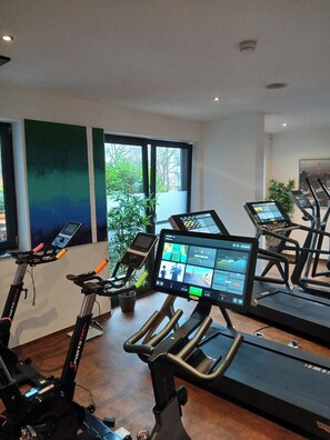 Espace de fitness dans la chambre