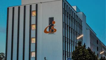 Voorkant van accommodatie