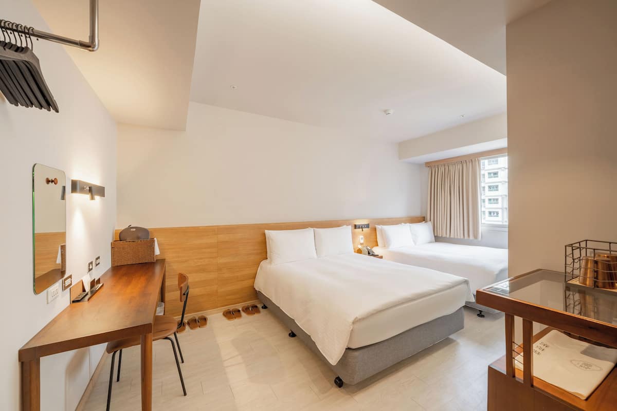 WiFi (free), individually decorated, bed sheets