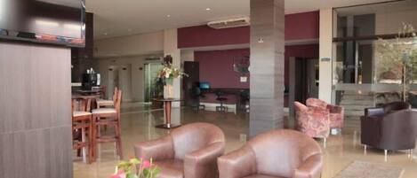 Sala de estar en el lobby