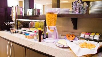 Free daily full breakfast