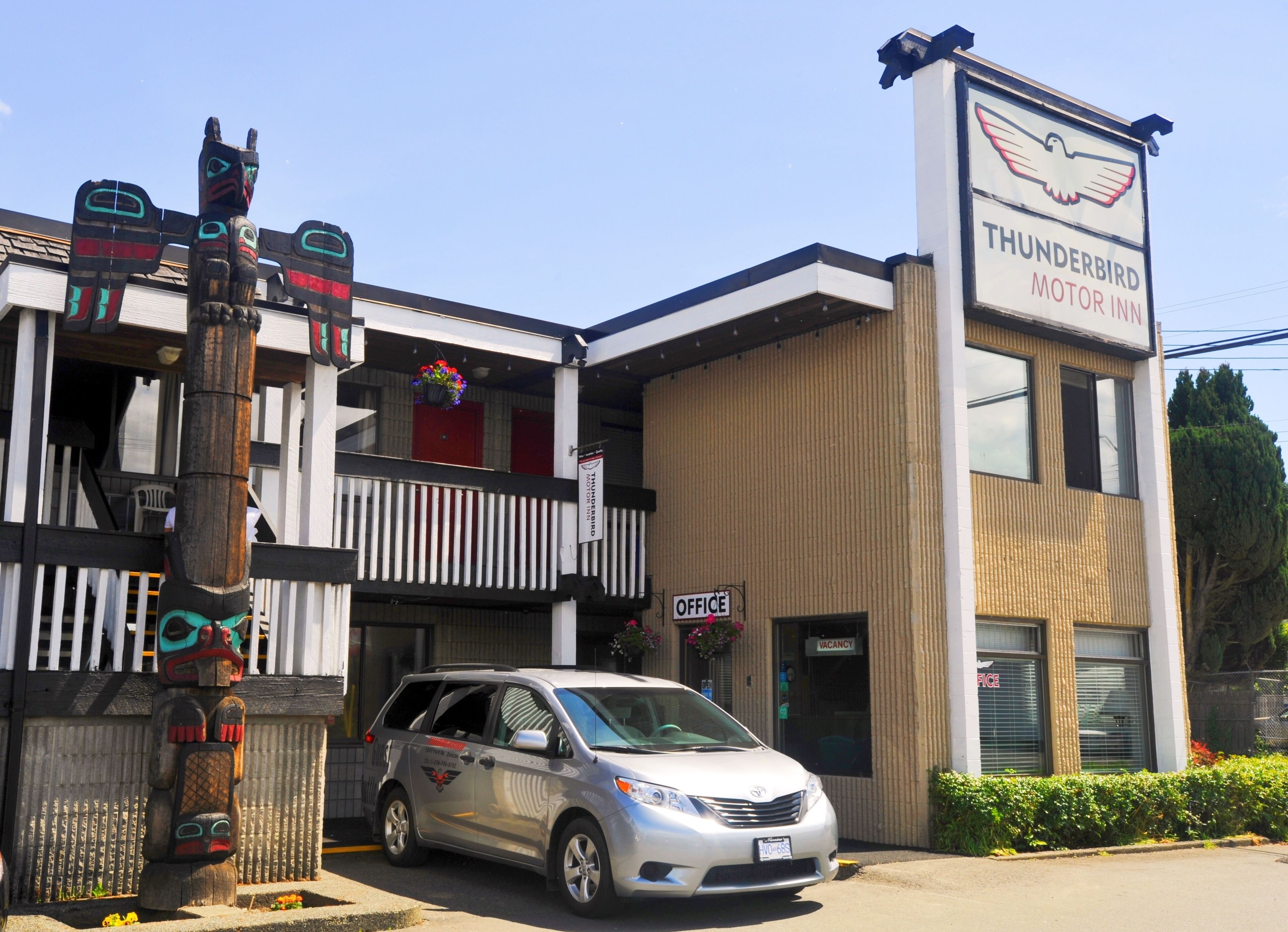 Façade de l’hébergement 