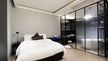 Quarto casal premium | Vista do quarto