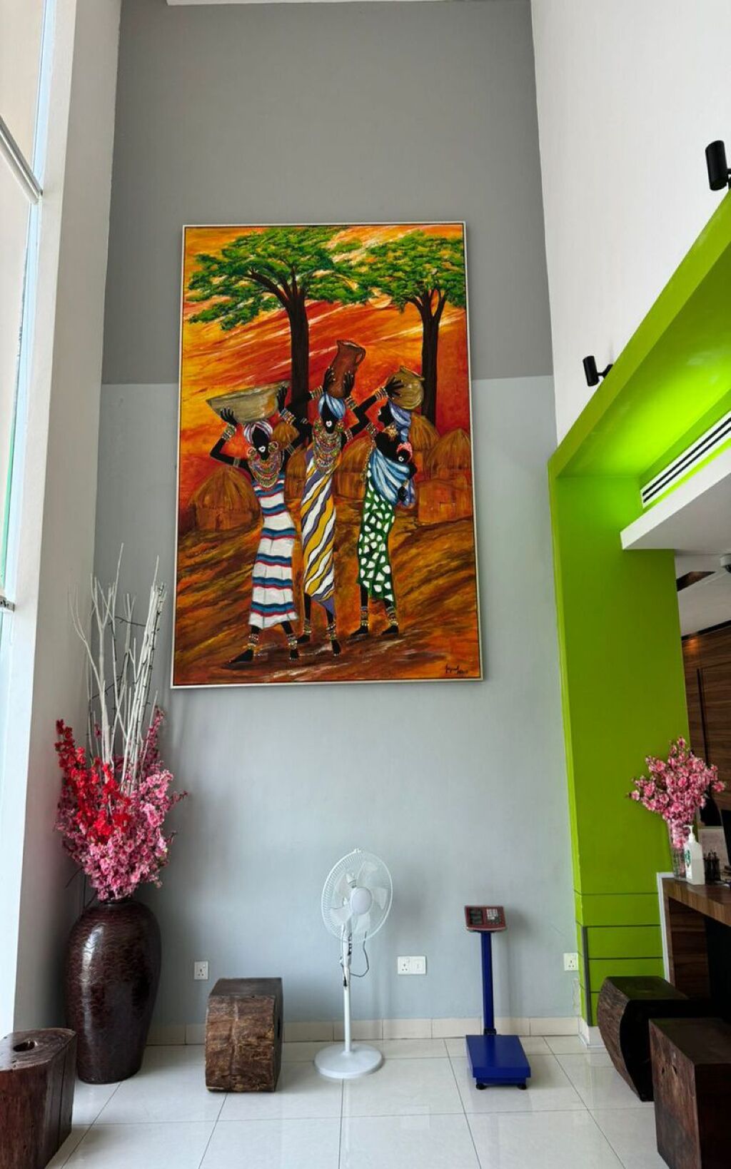 منطقة الاستقبال