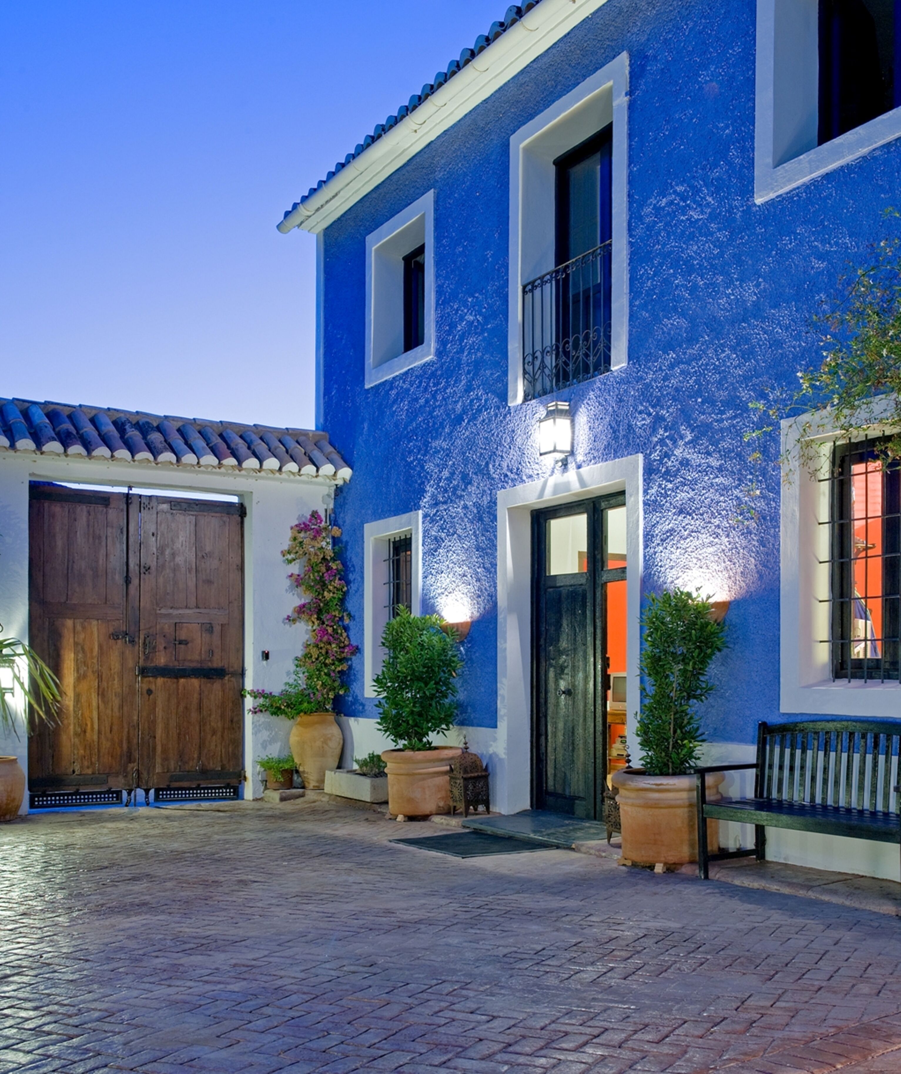 Façade de l’hébergement