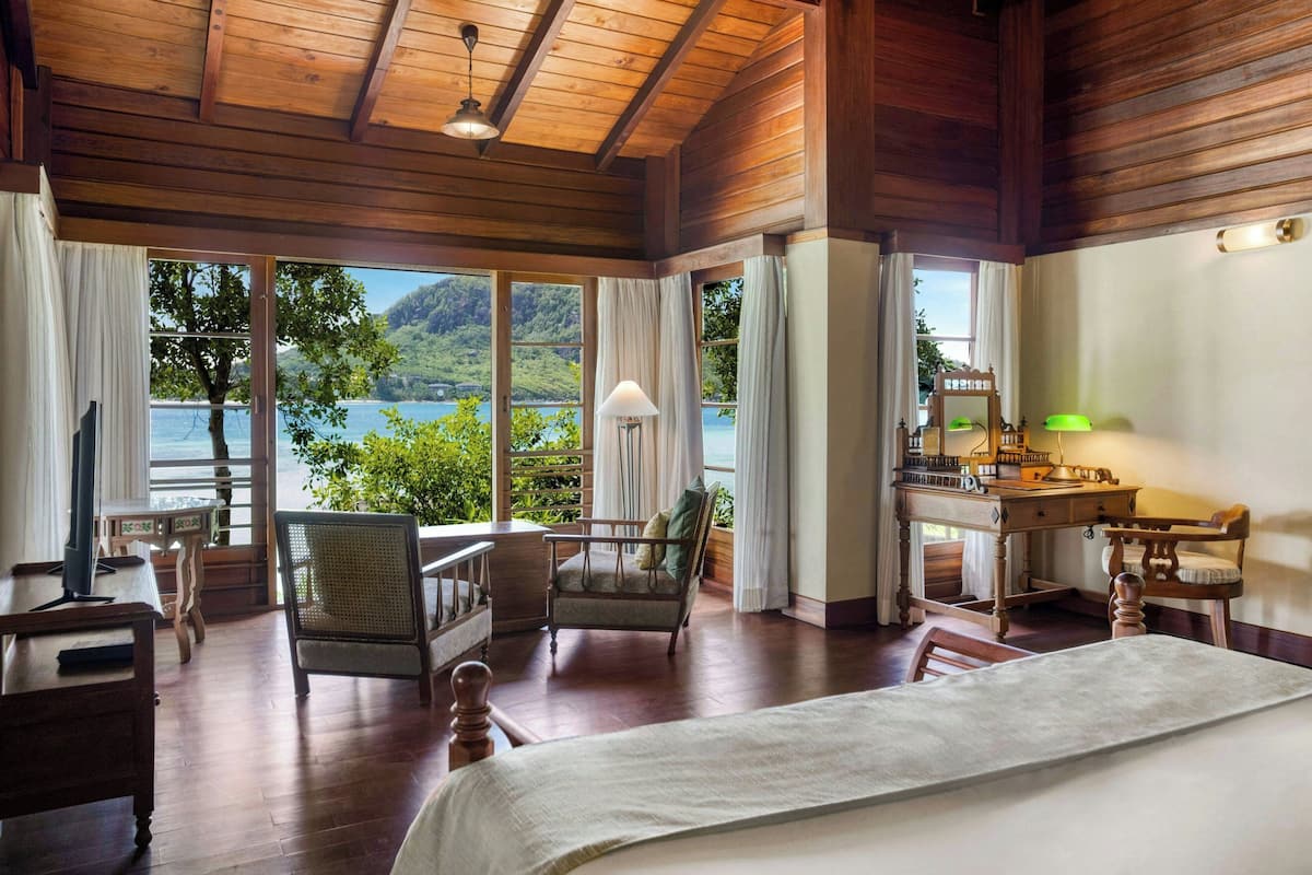 Villa, 2 Bedrooms, Ocean View (Enchanted Pool Villa) | Minibar, in-room safe, desk, iron/ironing board (on request)