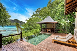Villa, 2 Bedrooms, Ocean View | Pool | Outdoor pool, pool umbrellas, sun loungers