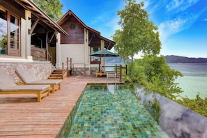 Villa, 2 Bedrooms, Ocean View | Pool | Outdoor pool, pool umbrellas, sun loungers