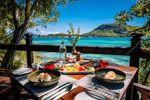 Breakfast, lunch, dinner served; international cuisine, pool views