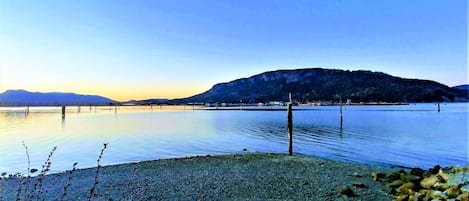 Vue sur la plage/lâocĂ©an