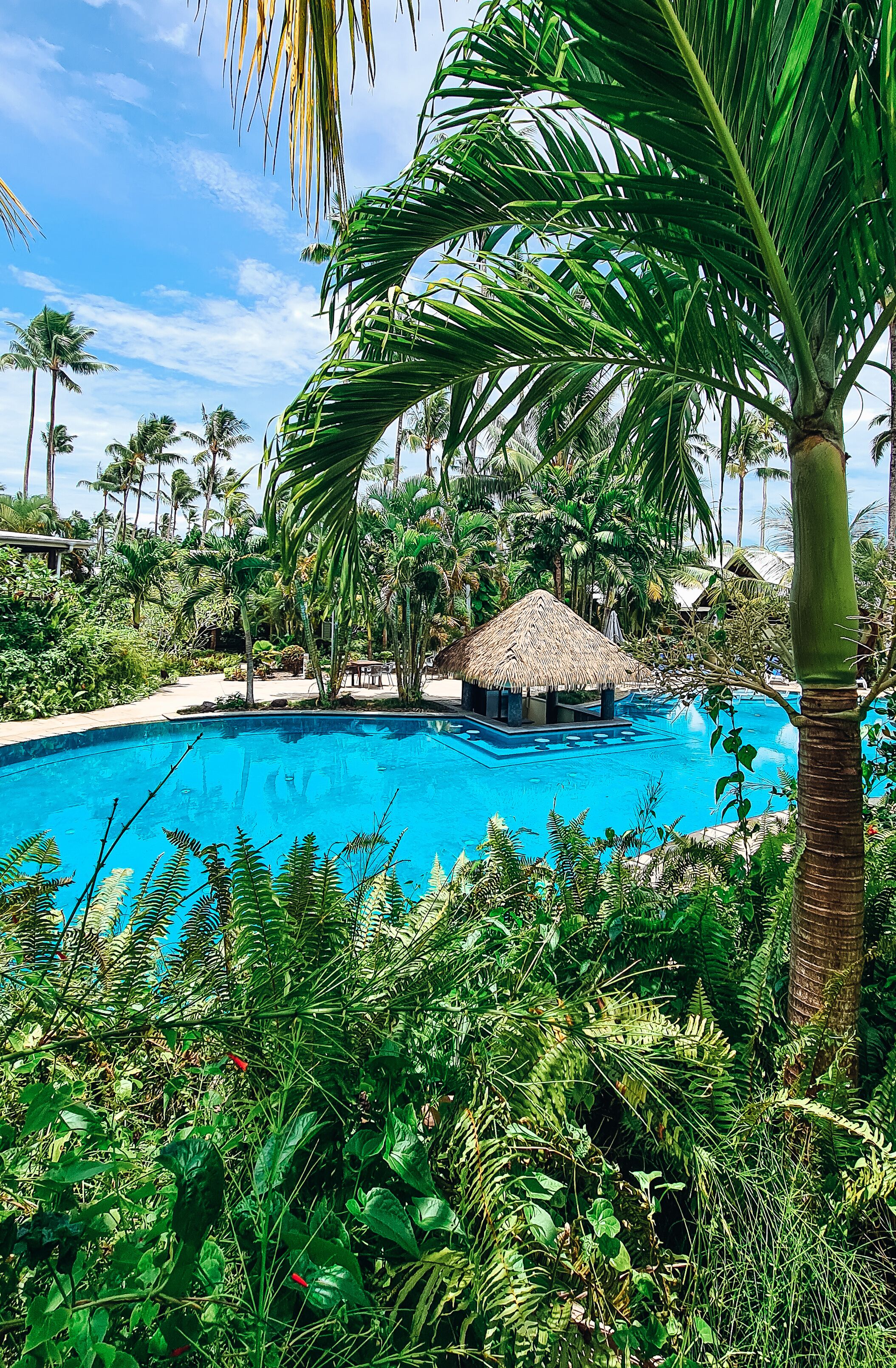 2 outdoor pools, pool loungers