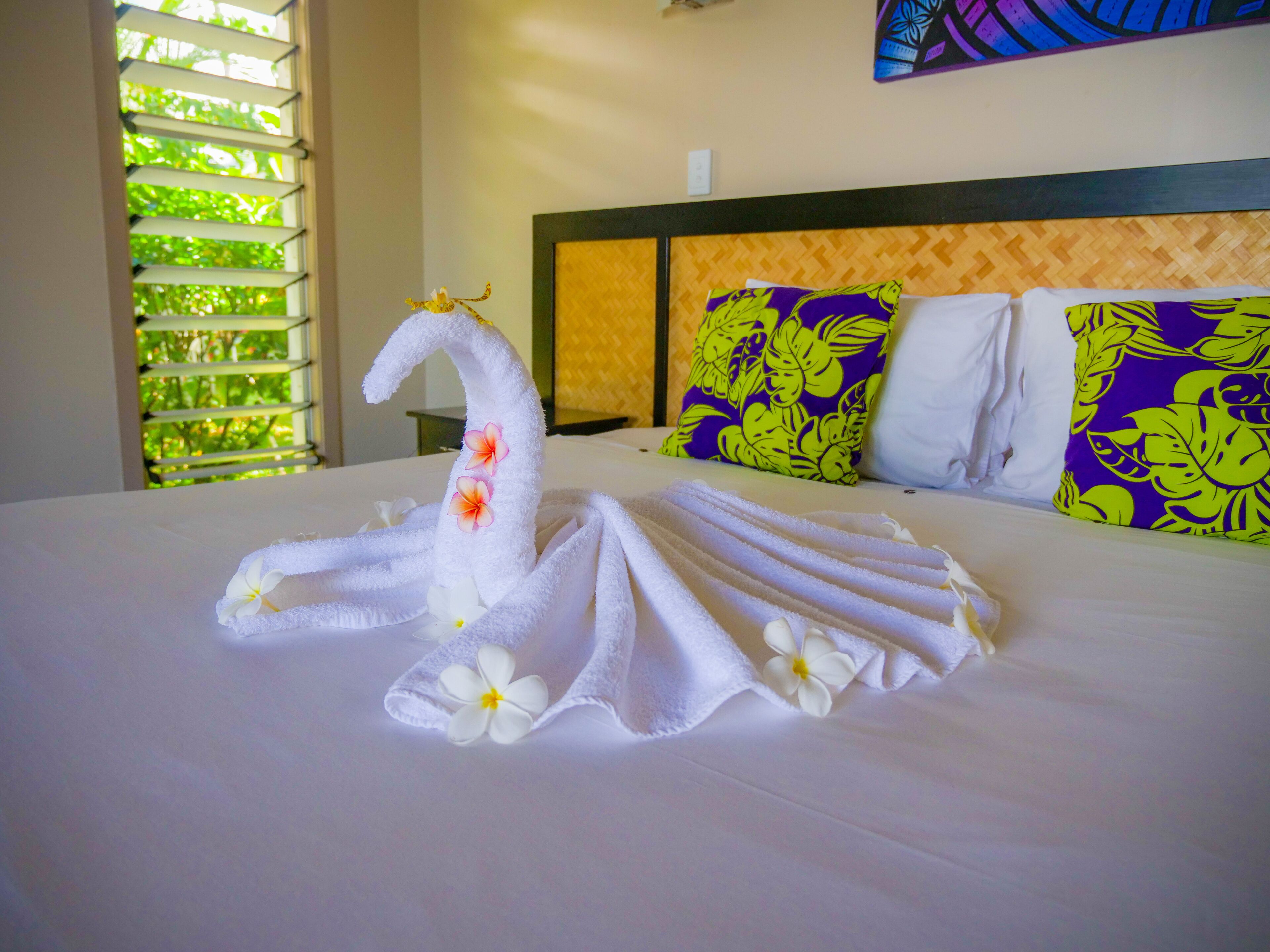 beachfront villa | 3 bedrooms, in-room safe, iron/ironing board, free cots/infant beds