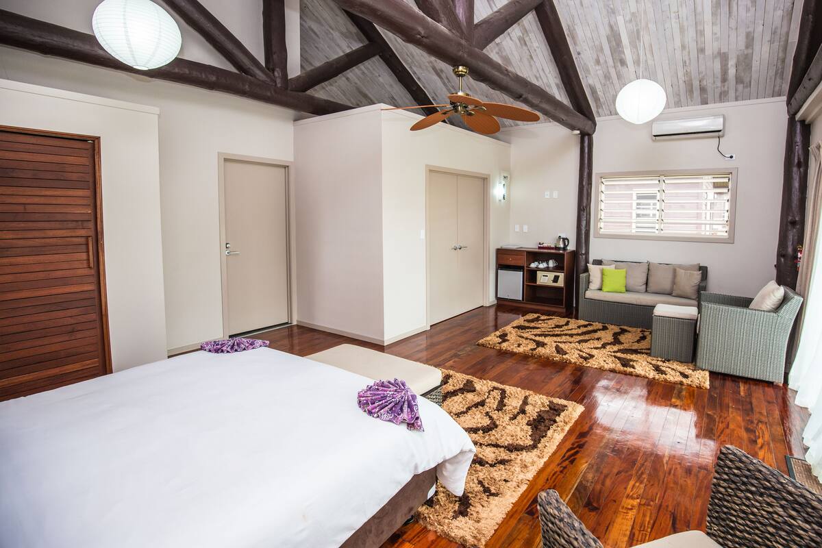 deluxe family villa | 3 bedrooms, in-room safe, iron/ironing board, free cots/infant beds
