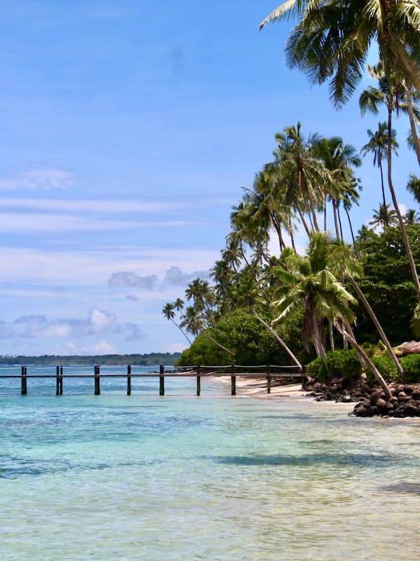 Private beach, sun-loungers, snorkelling, surfing