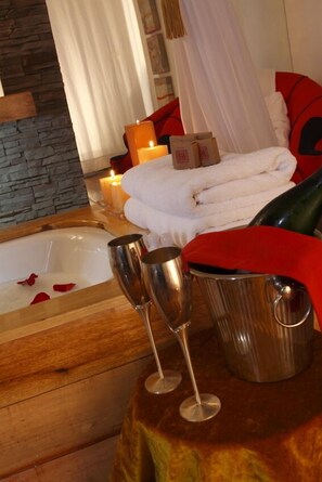 Baignoire relaxante profonde