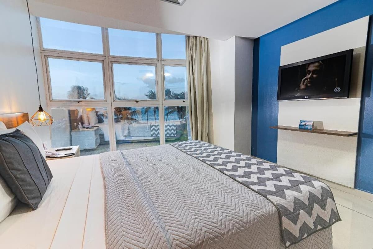 Ropa de cama de alta calidad y minibar