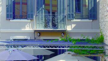 Voorkant van accommodatie