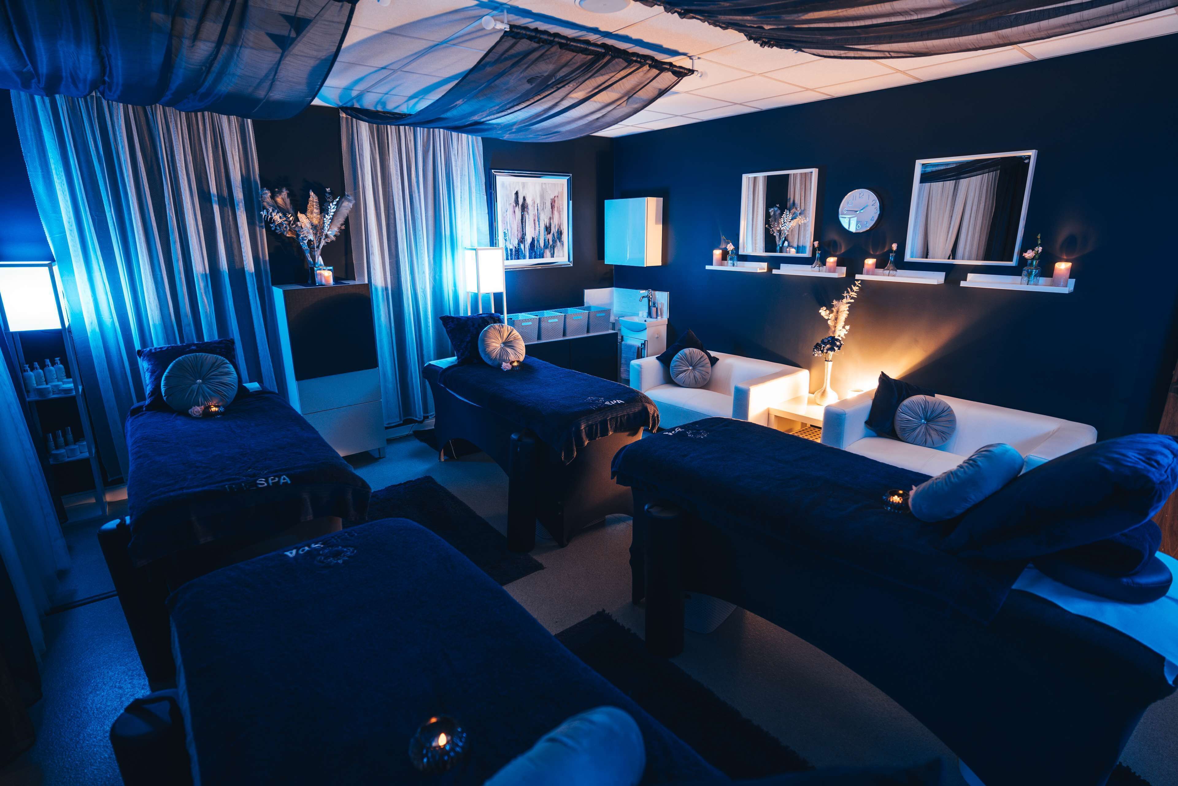 Salas de tratamiento para parejas, masajes