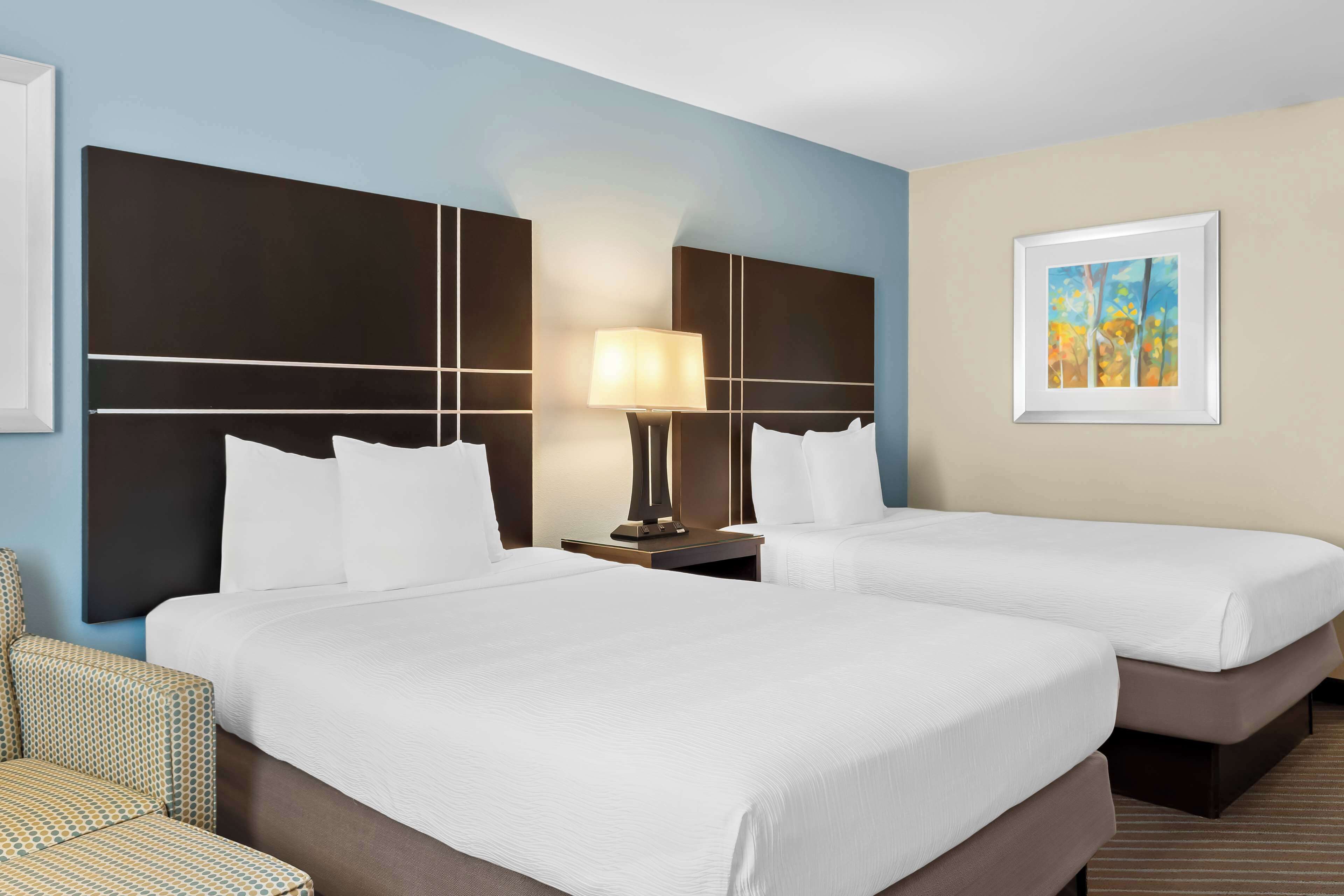 premium bedding, pillow-top beds, desk, iron/ironing board