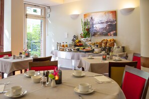 Kontinental frokost er inkludert hver dag