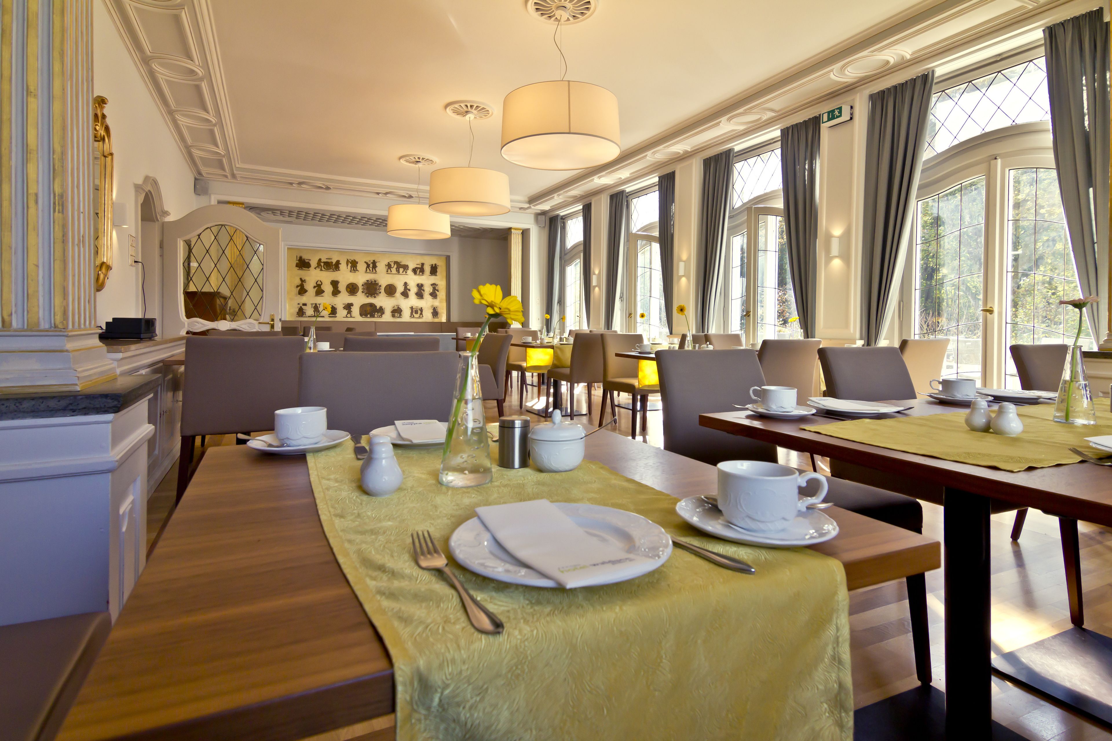 daily buffet breakfast (eur 14 per person)