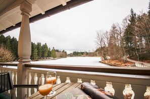 Vue depuis l’hébergement