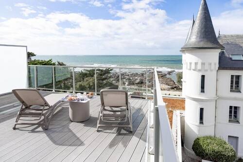 Chambre Prestige Atlantique Vue Mer | Coffres-forts dans les chambres, rideaux occultants