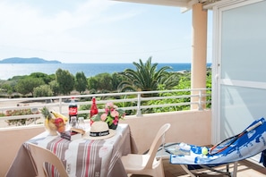 Utsikt mot havet/stranden