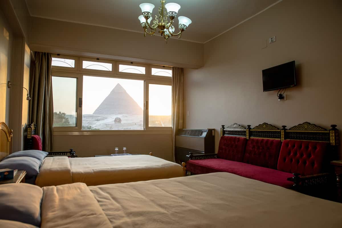 Standard Room, Pyramids View | Egyptian cotton sheets, in-room safe, individually decorated