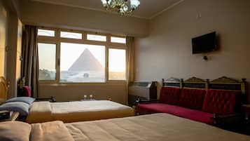 標準客房, 山景 (Pyramids) | 埃及棉床單、客房內保險箱、獨特裝潢、布置獨特