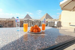 Terrasse sur le toit
