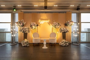 Indoor wedding