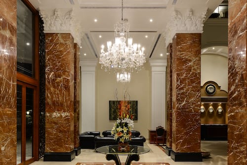 Interior entrance