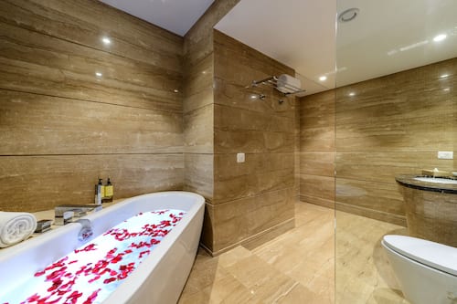 Executive Studio Suite | Deep-soaking bathtub