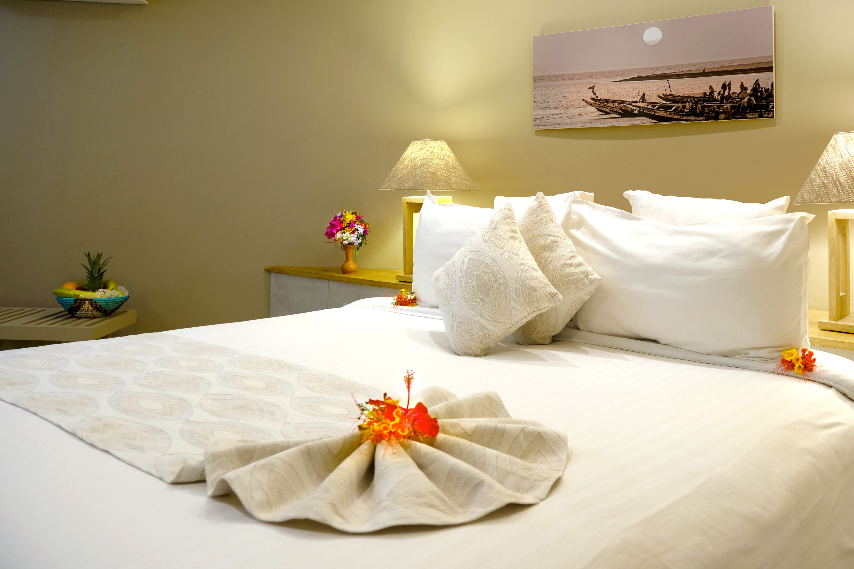 2 bedrooms, in-room safe, free wifi, bed sheets