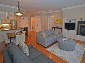 One Bedroom Condo | Living area